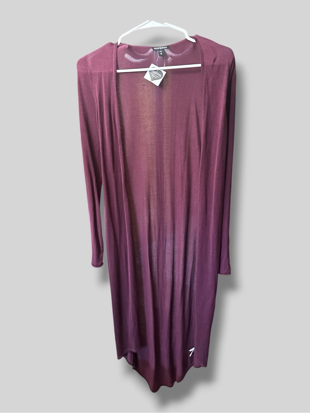Lightweight Purple Duster Cardigan - Women